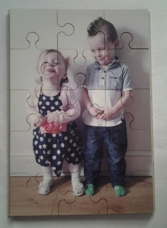 PICTURE ⭐⭐⭐⭐ CUSTOM PERSONALISED FAMILY JIGSAW JIGSAWS PUZZLE ANY NAME 