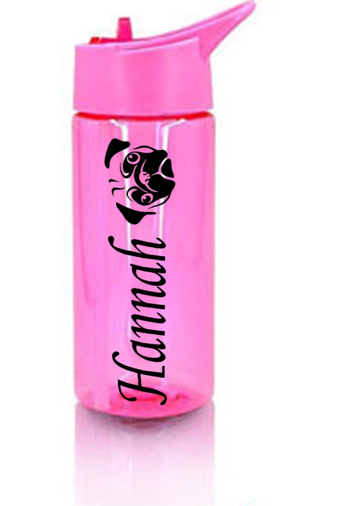 Childs straw drinking bottle Personalised kids bottle School Etsy