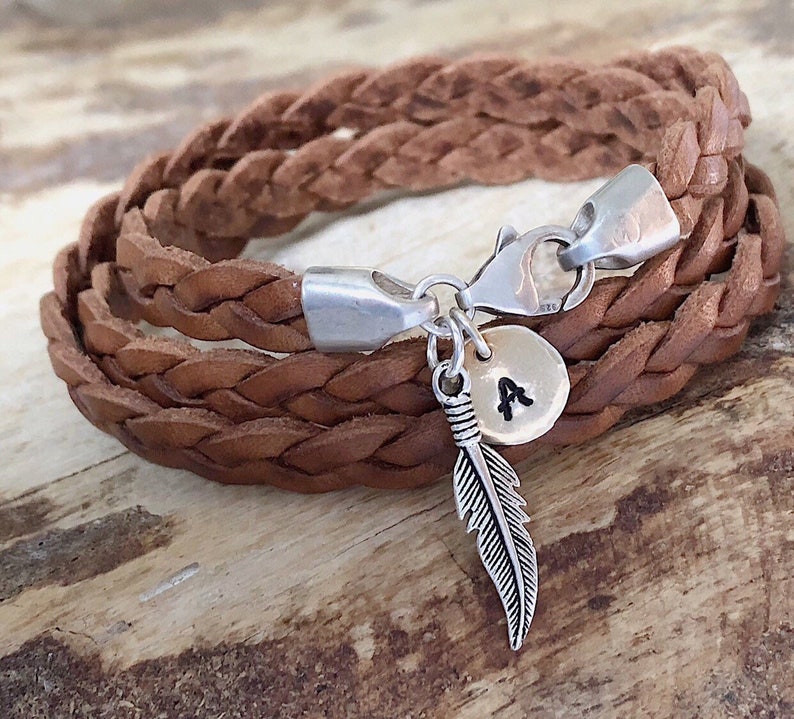 Leather Wrap Bracelet With Charms 2025