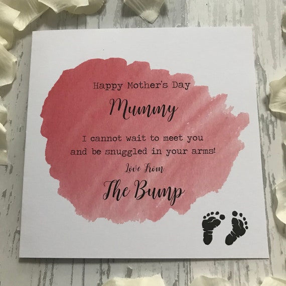 happy mothers day nana from bump