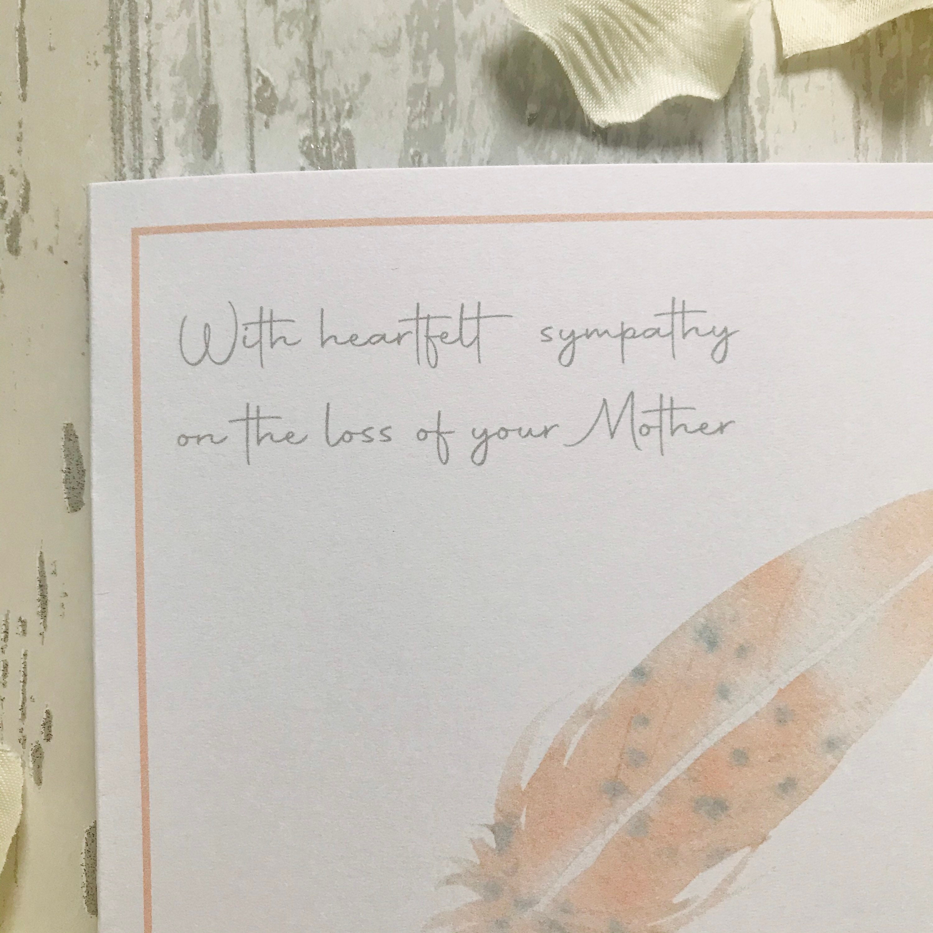 Personalised Sympathy Card Condolence Remembering Loving | Etsy