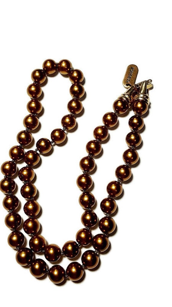 Vintage Kissaka Simulated Pearl 