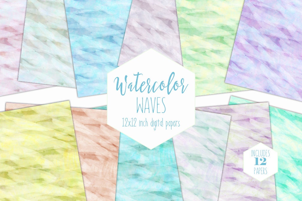 RAINBOW WATERCOLOR Electronic Paper Pack Light-weight photo about Printable Textures referred to as RAINBOW WATERCOLOR Electronic Paper Pack Gentle