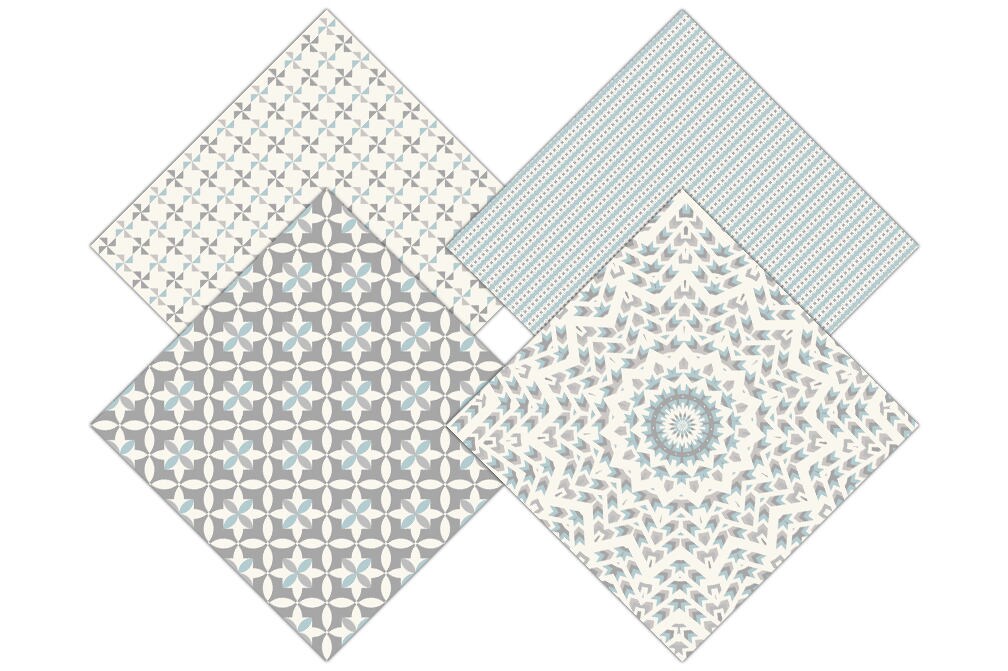 Download SOFT GRAY Digital Paper Pack Pastel Blue Backgrounds ...