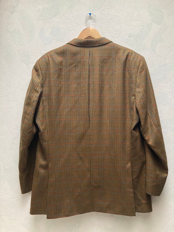 Vintage 1986 BURBERRYS Prorsum Plaid Wool Bennet-… - image 2