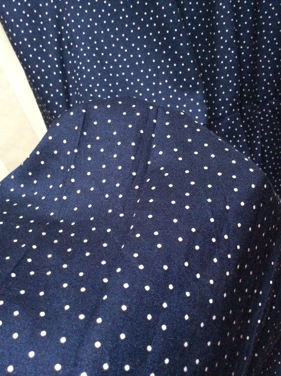 Vintage LAURA ASHLEY Made in Great Britain Polka … - image 8
