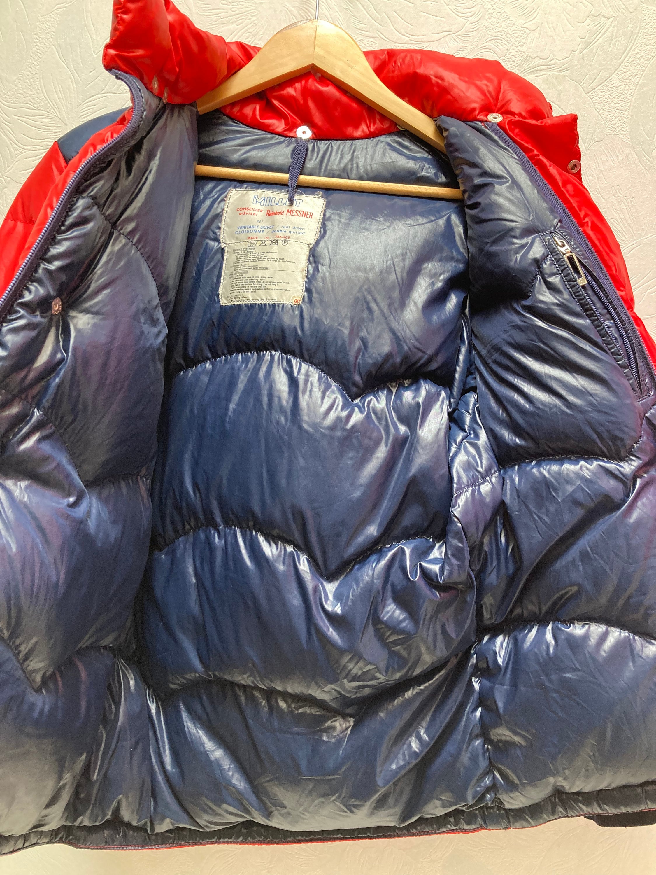 Vintage 1980s MILLET Reinhold Messner Pure Down Winter Puffer 