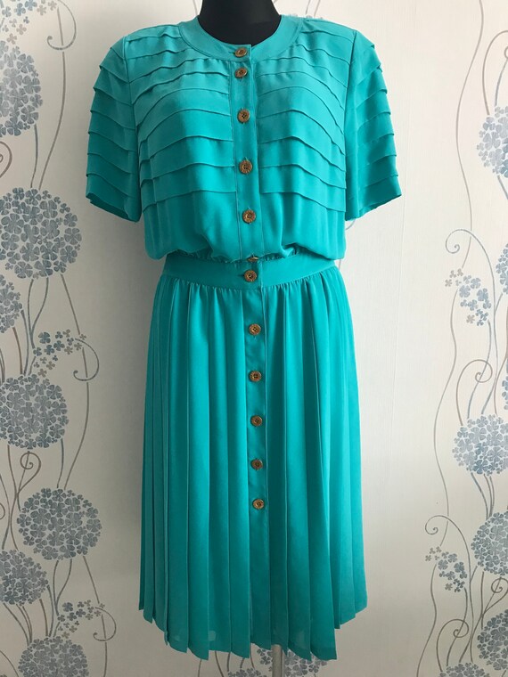 Upper East Vintage Louis Feraud Pop Art Jersey Dress