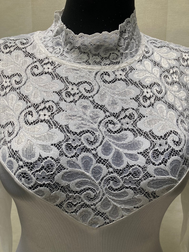 HUBER Tricot Beautiful White Lace Body, Made in Austria Size ML Etsy — free download