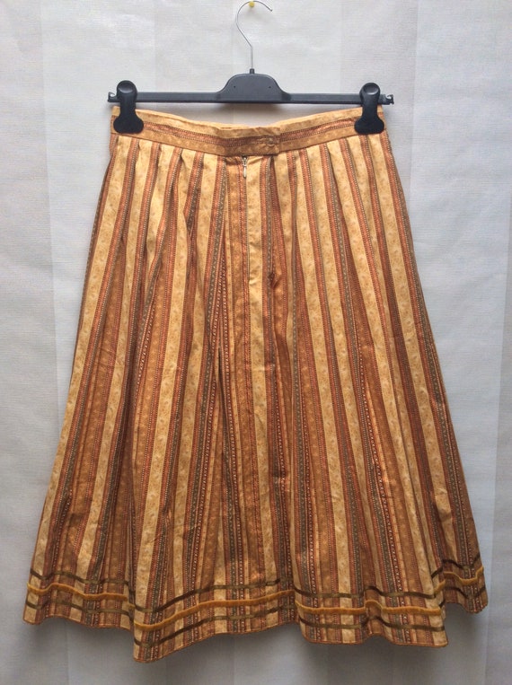 Vintage Enzian Trachten Made in Western Germany Pure Cotton Midi