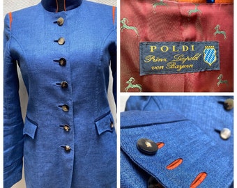 POLDI Trachten Prinz Leopold Von Bayer Trachten Janker Damen, Linen Trachten Jacket size 36, S -M