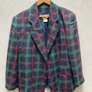 Scrap Item Vintage Yves Saint Laurent Jacket. Craft and art project.