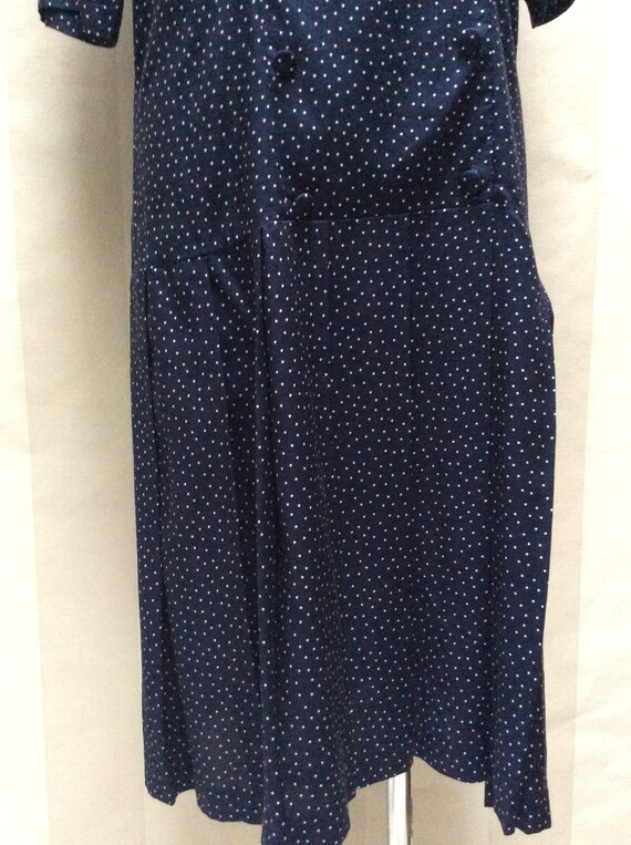 Vintage LAURA ASHLEY Made in Great Britain Polka … - image 9