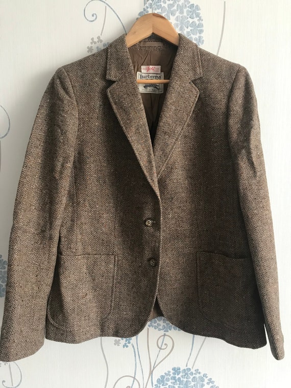 Burberrys prorsum vintage Irish tweed jacket, size