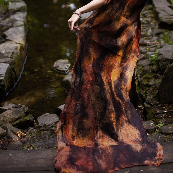 nuno felted shawls wraps