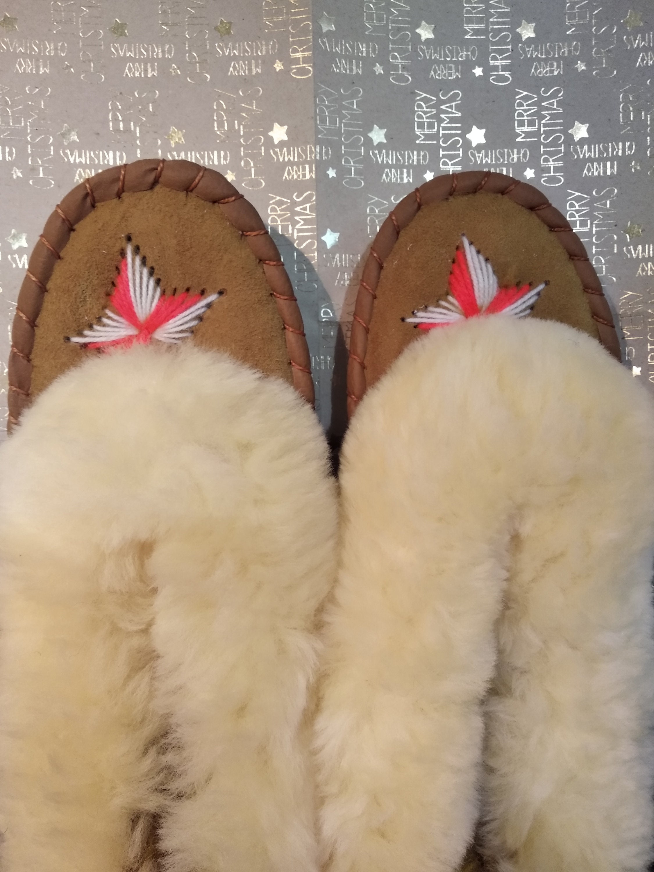 warm moccasins
