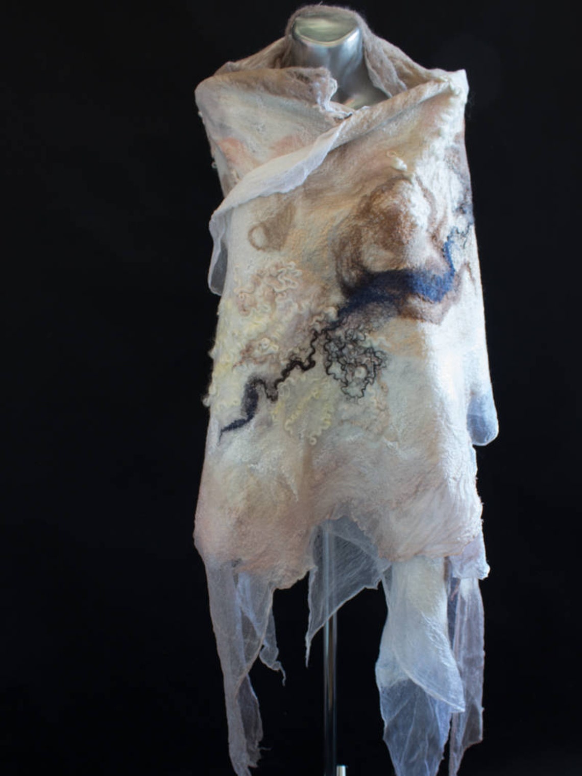 nuno felt shawl