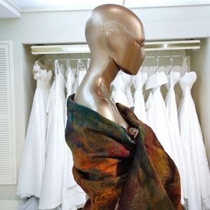 Nuno Filzschal, Hochzeitsschal, Geschenk für sie