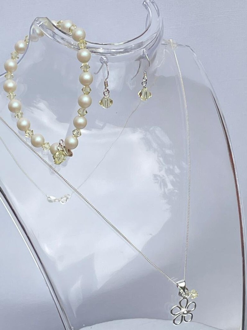 Colour Choice Wedding Jewellery Set Bridesmaids Gift