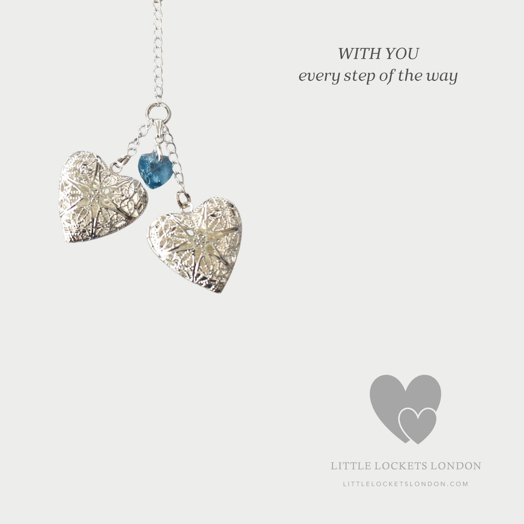 Wedding Bouquet Memorial Charm Double Two Lockets Something Etsy