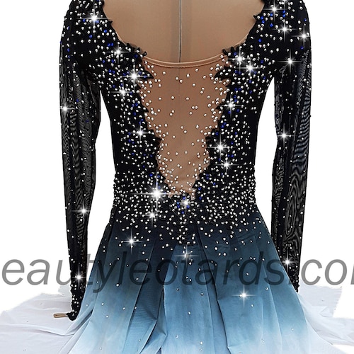 Competition Ice Figure Skating Dress Etsy