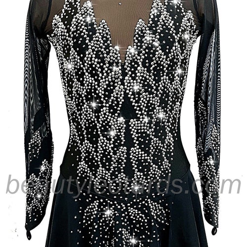 Competition Ice Figure Skating Dress Etsy