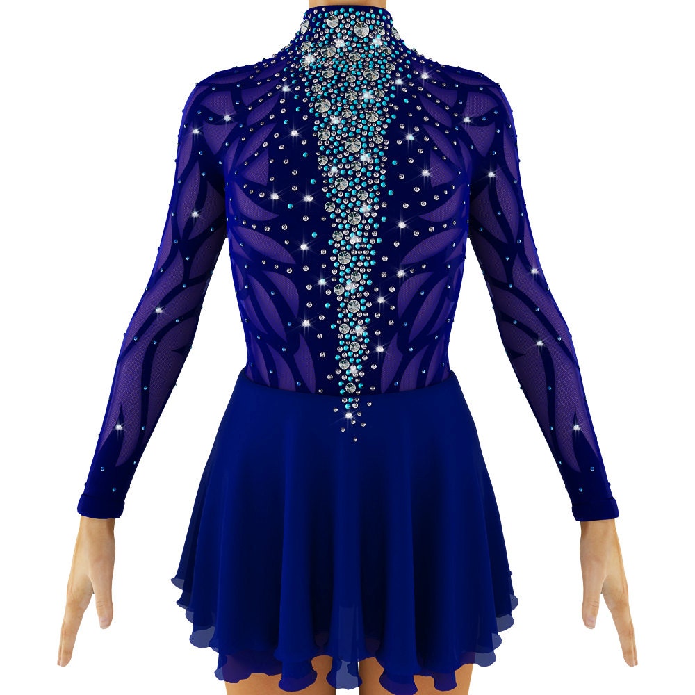 Competition Ice Figure Skating Dress Etsy UK