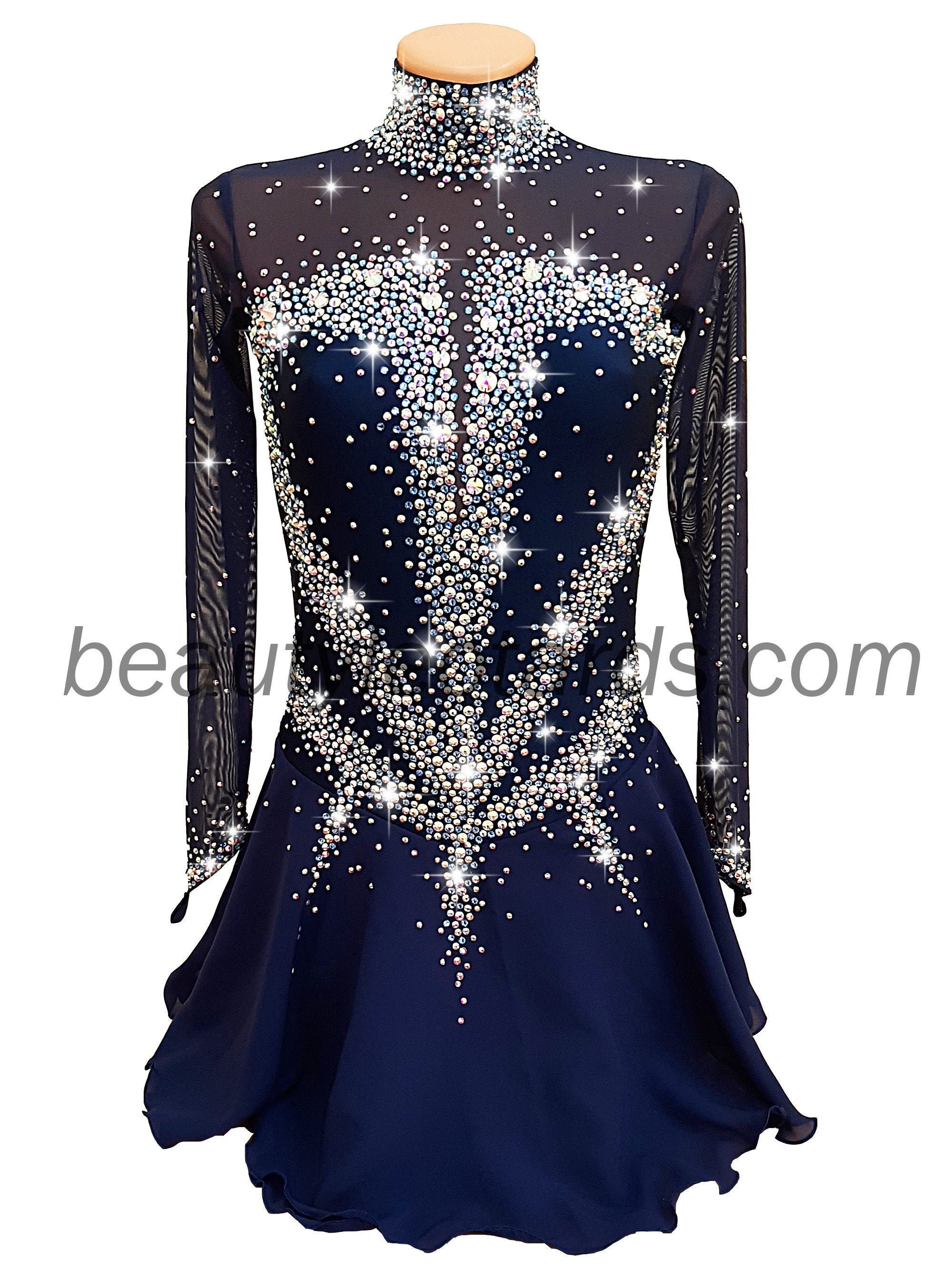 Competition Ice Figure Skating Dress - Etsy