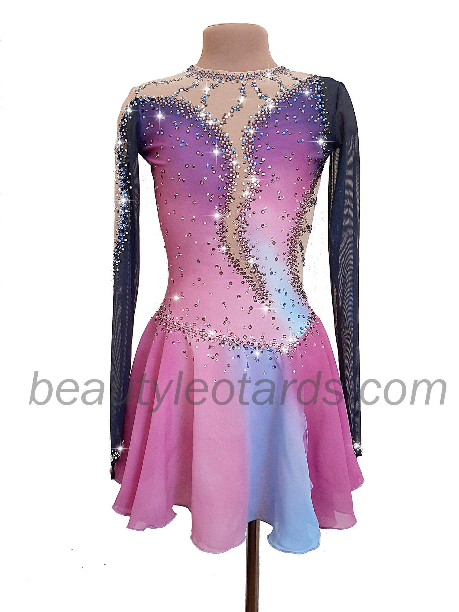 New competition ice figure skating dress Etsy