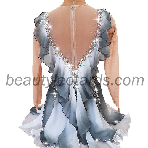 Competition Ice Figure Skating Dress Etsy