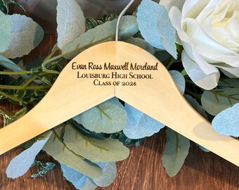 Graduation Hanger, Personalized Hanger, Graduation Gift