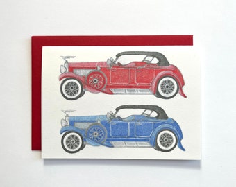 Duesenberg & Lamborghini  Cards (*New Black/Gray/Silver Lambo!)