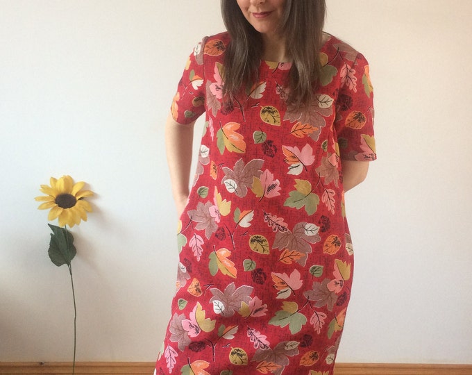 Vintage 90s Cath Kidston Red Dress