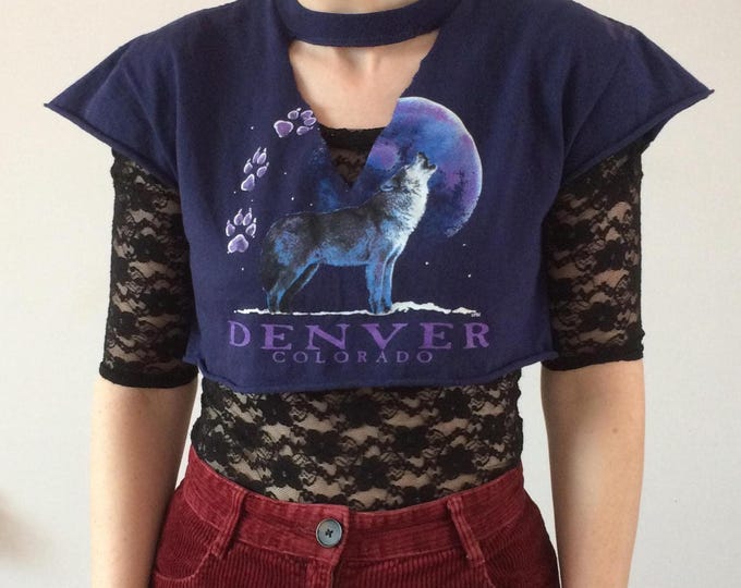 Vintage Reworked Cropped T-shirt