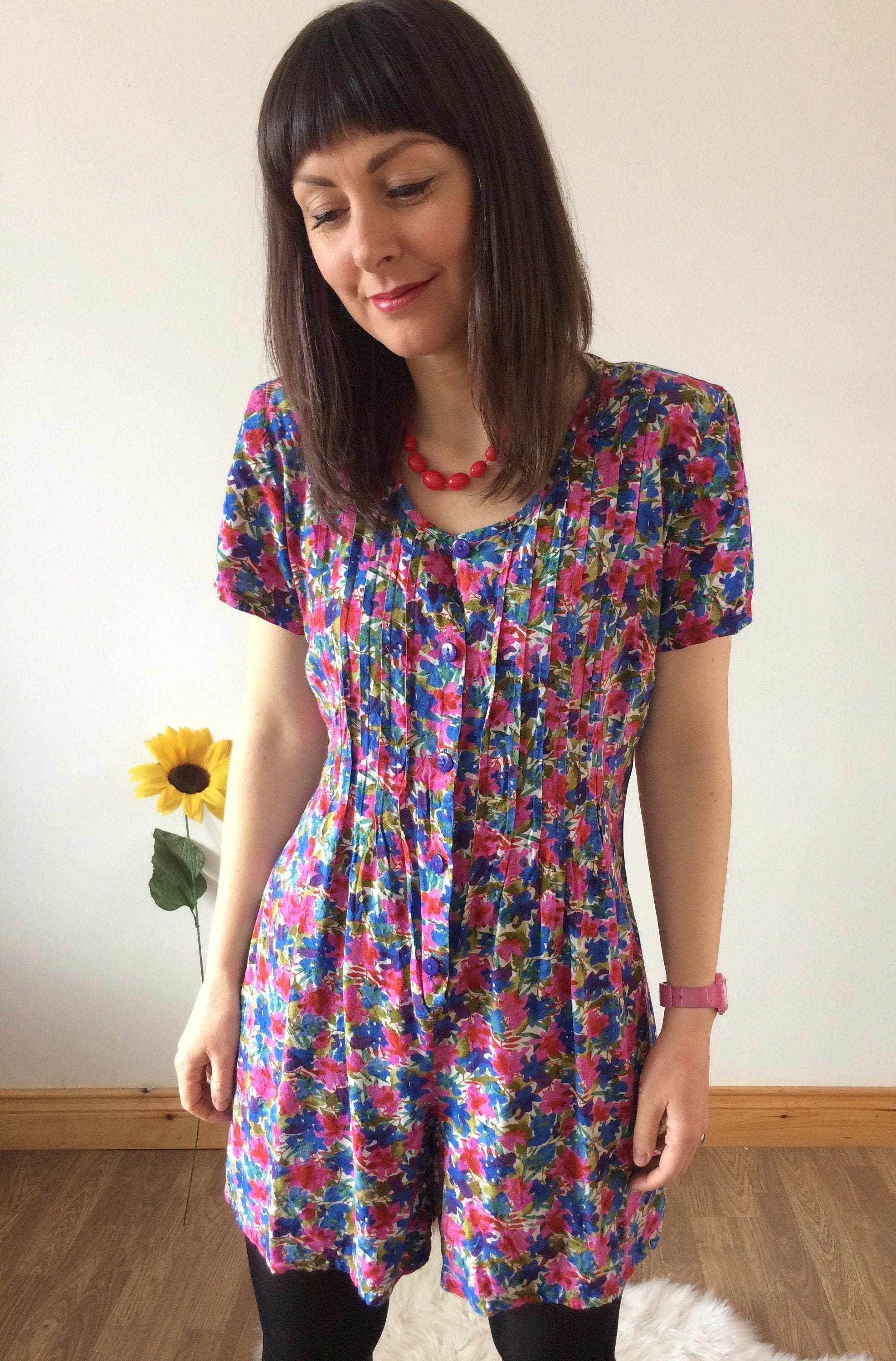 floral playsuit uk