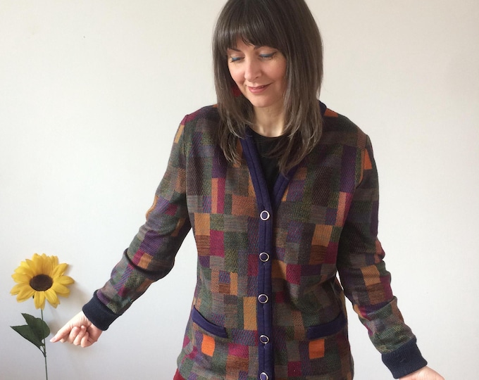 Vintage 90s Multicoloured Cardigan