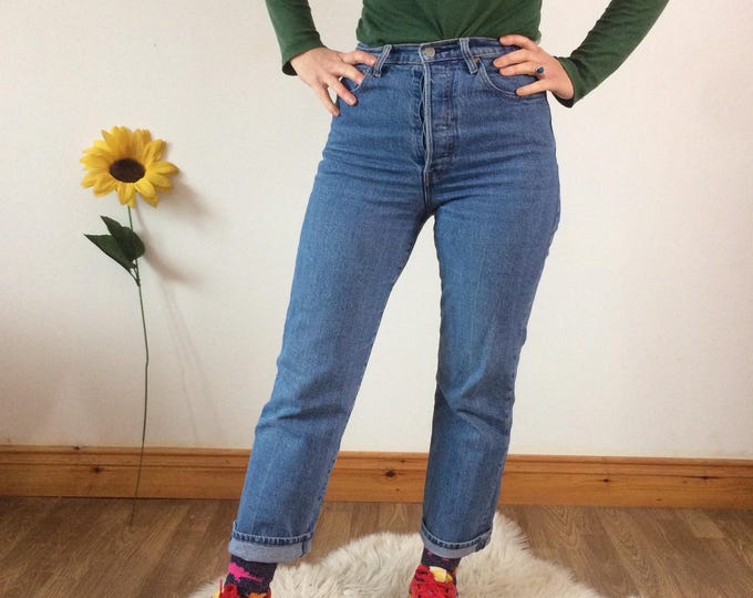 Levi’s Ribcage Blue Jeans