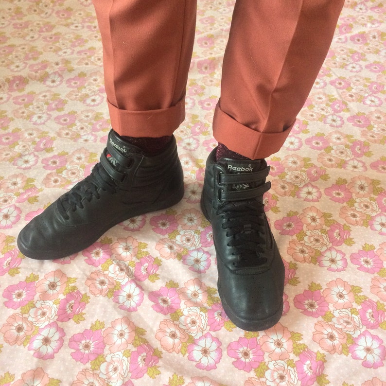 reebok high tops 80s femme kaki