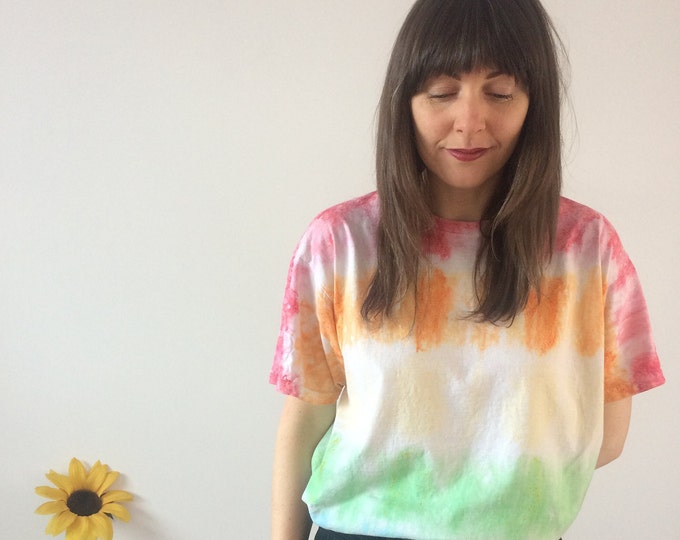 Vintage 90s Multi Coloured Tie Dye T-shirt