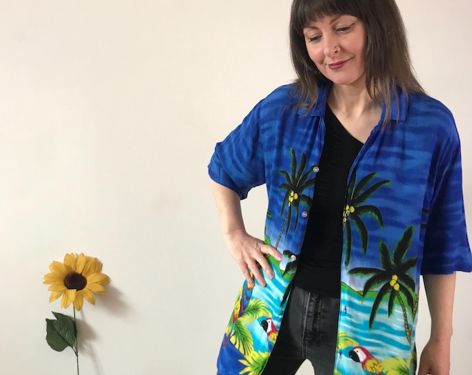 Vintage 90s Hawaiian Shirt