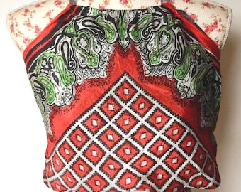 Vintage 90er Jahre Neckholder Top