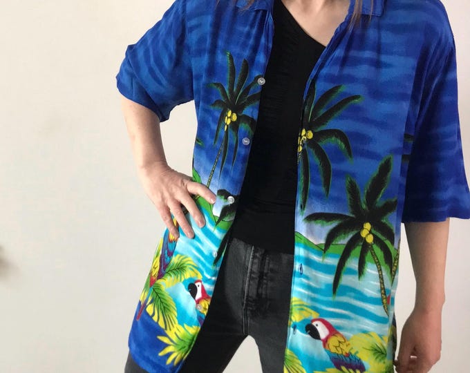 Vintage 90s Hawaiian Shirt