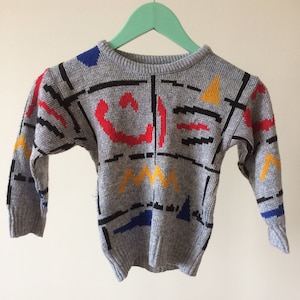 Vintage 80s Children&#39;s Jumper