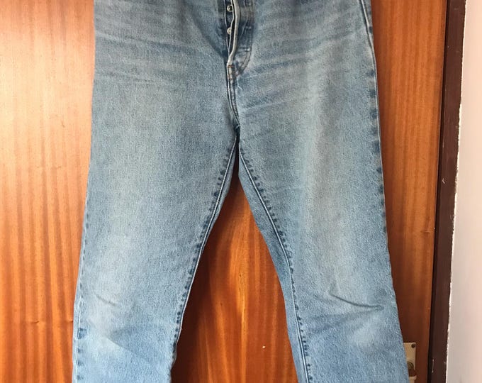 Levi’s 501 High Waisted Blue Jeans