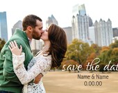 Wedding Stationary - Photo Save The Date - Customization Available