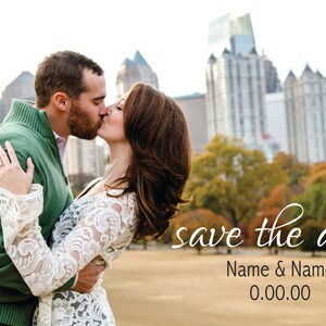 Wedding Stationary - Photo Save The Date - Customization Available