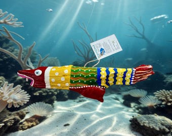 Colorful Driftwood Fish
