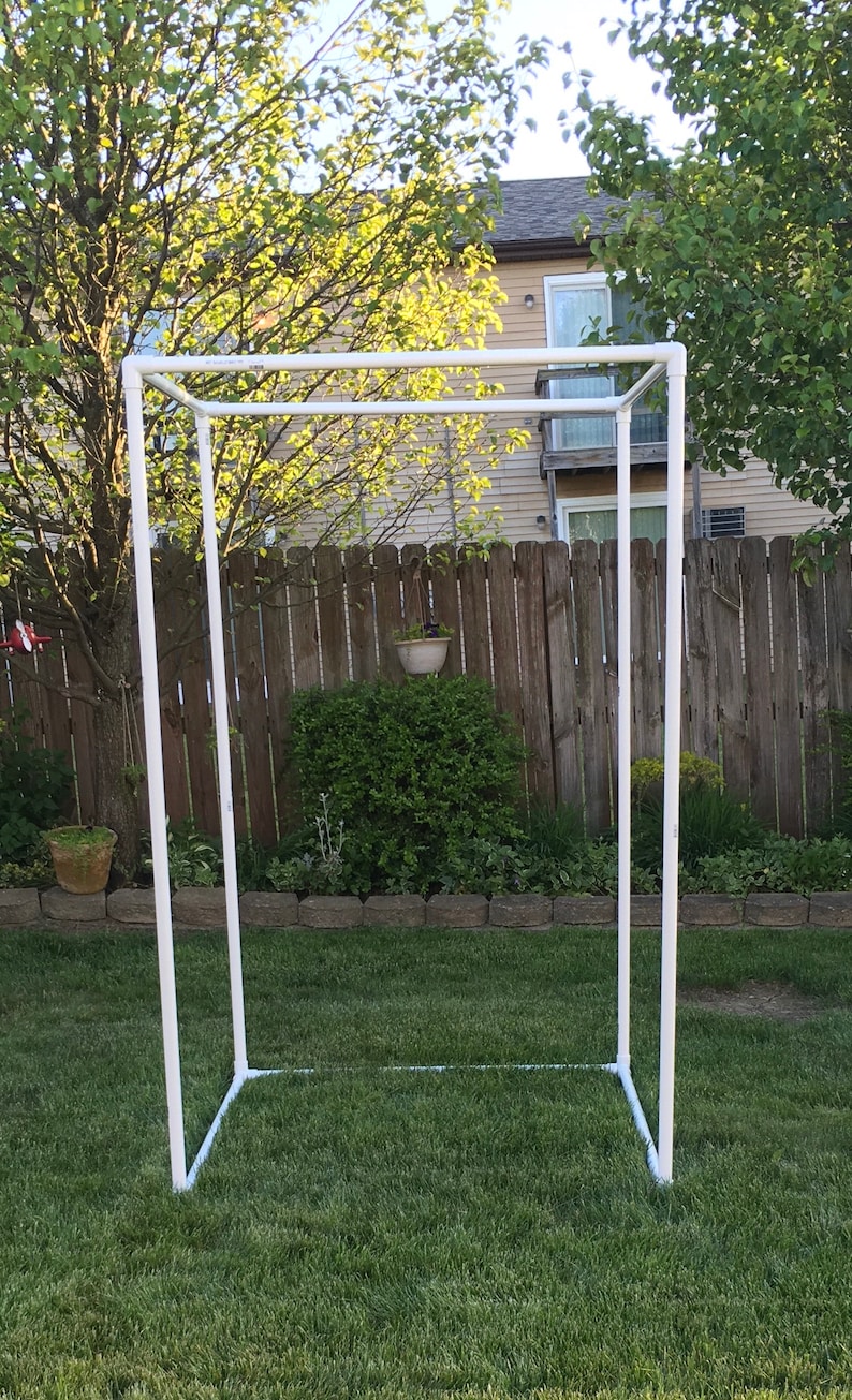 Outdoor Shower Frame PVC Outdoor Shower. Portable Shower Etsy
