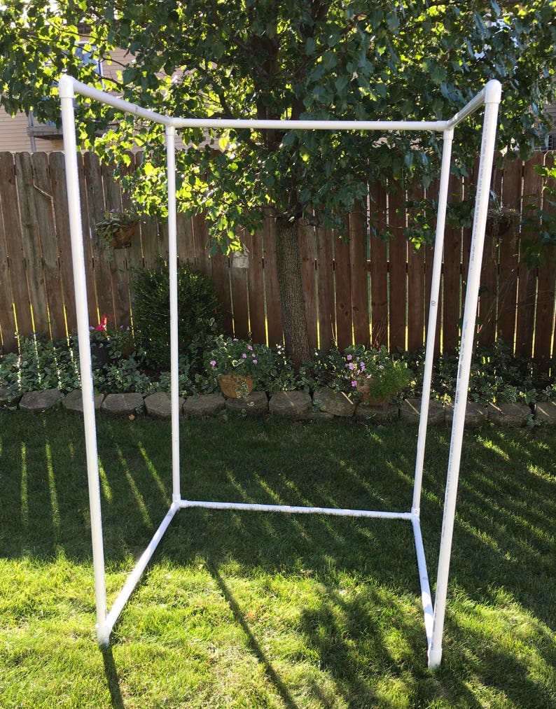 Outdoor Shower Frame Pvc Portable Stall