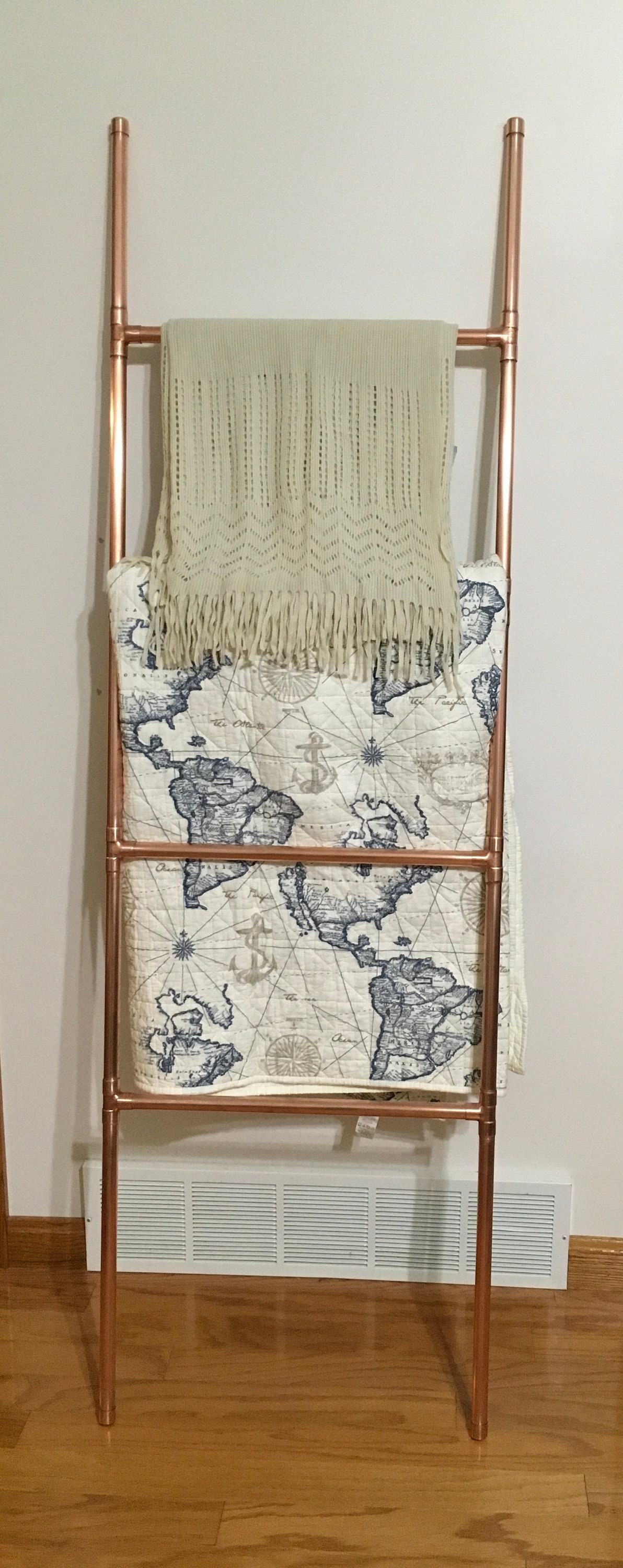 Blanket ladder gold hotsell